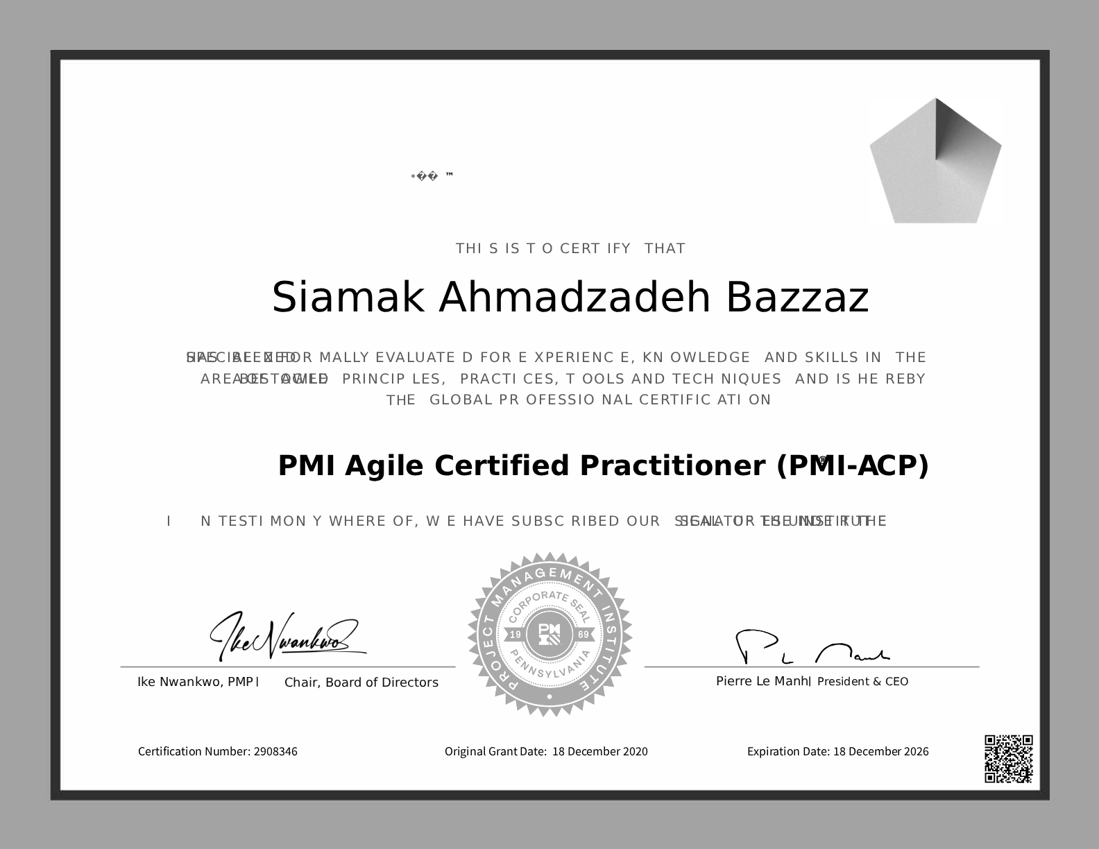 PMI-ACP · PMI