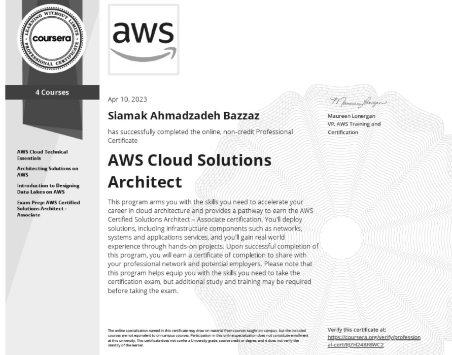 AWS Solutions Architect